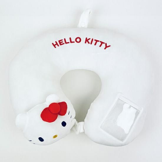 サンリオ ハローキティ カードポケット付きネックピロー トラベル Sanrio