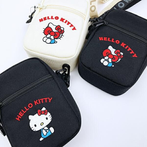 サンリオ ハローキティ ミニショルダーバッグ (ブラック) Sanrio