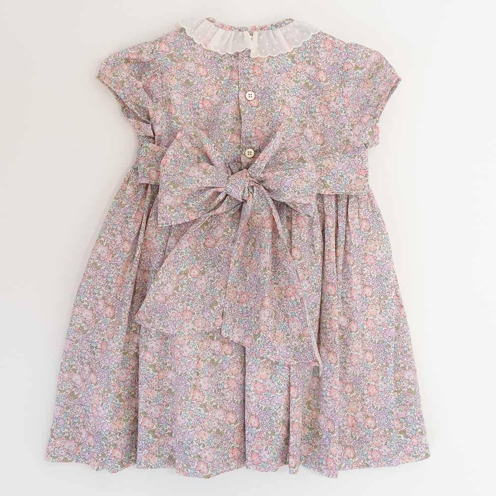 Amaia Kids - Moohren dress - Liberty Pink/Purple アマイアキッズ