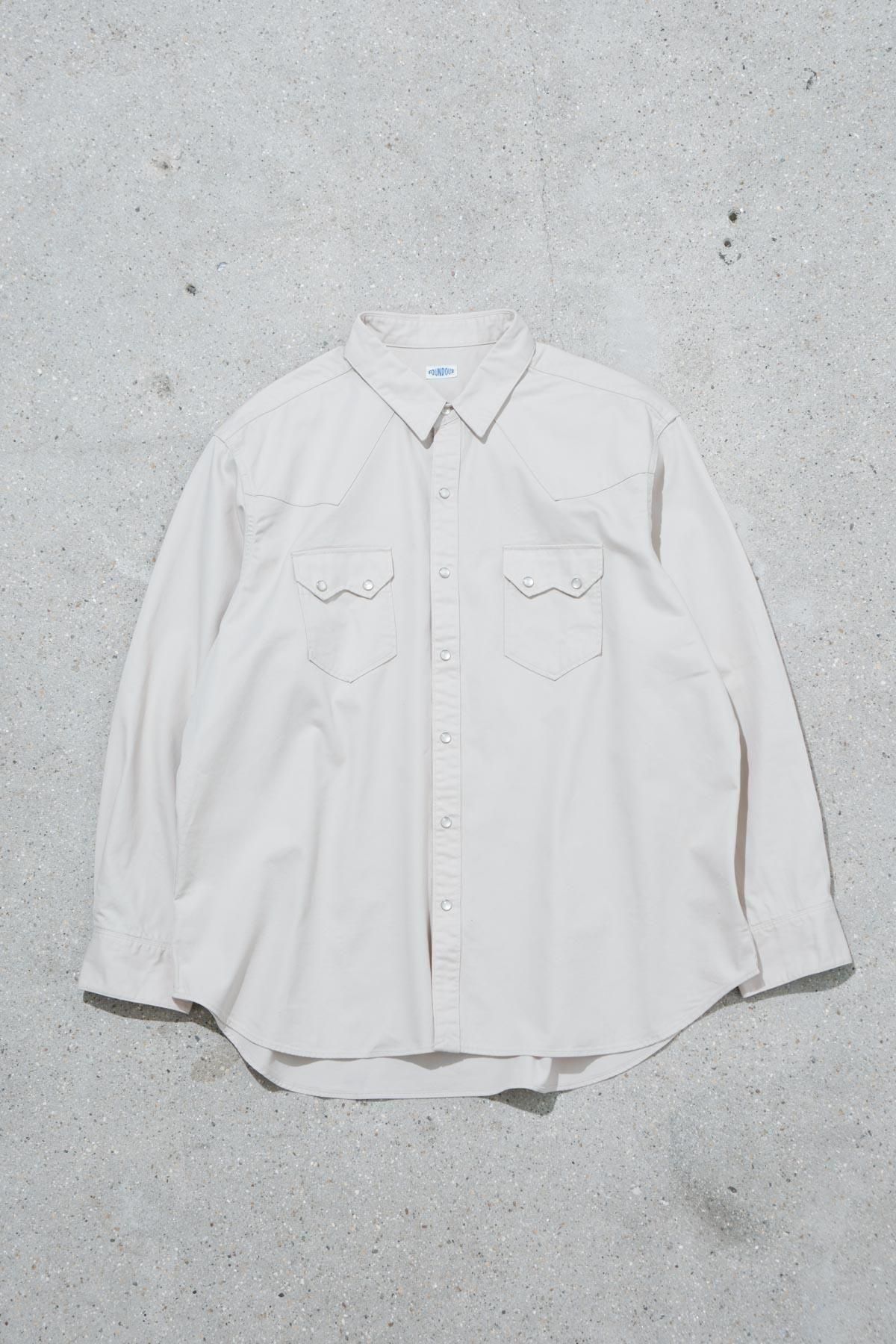 FOUNDOUR / WESTERN SHIRT - IMA:ZINEオンラインストア｜大阪中津の