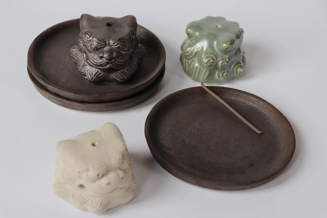 チブル香炉獅子2025 | 香り癒しの守護 - 育陶園 やちむんの窯元｜沖縄