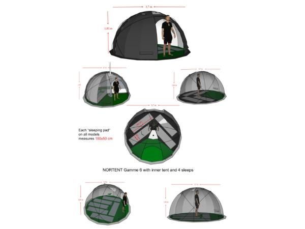 NORTENT(ノルテント) Gamme 6 PC オークブラウン- STANDARD point