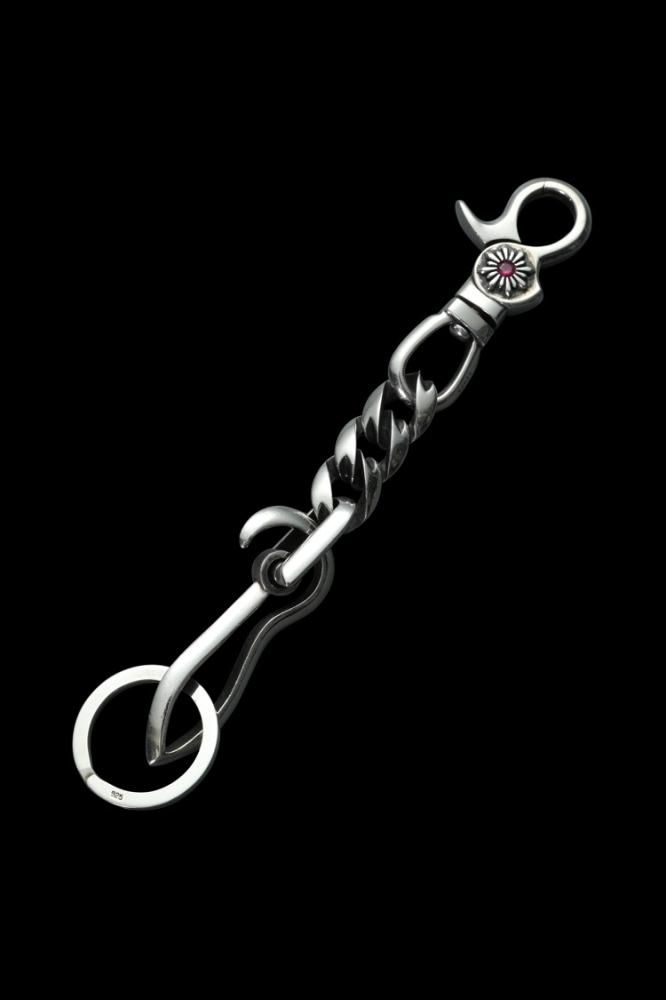 SILVER925+RUBY CLASSIC KEY-CHAIN - BACKLASH バックラッシュ通販
