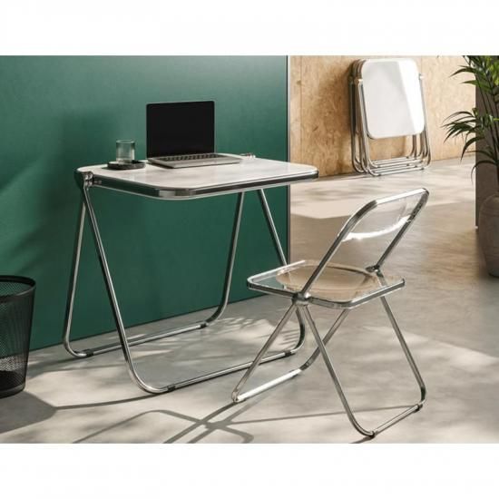 Platone Folding Desk - NICK WHITE