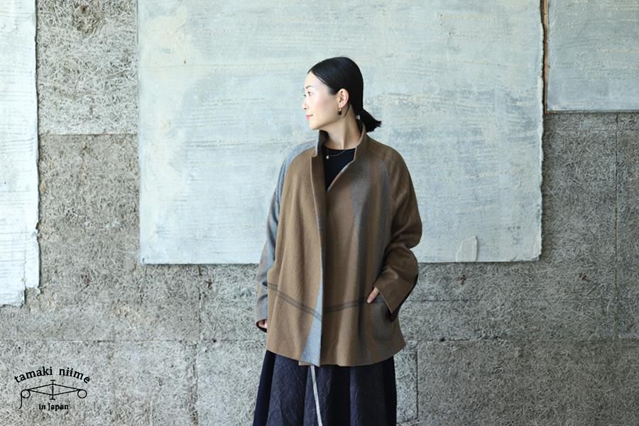 tamaki niime(タマキ ニイメ) 玉木新雌 only one プトン 01 wool70