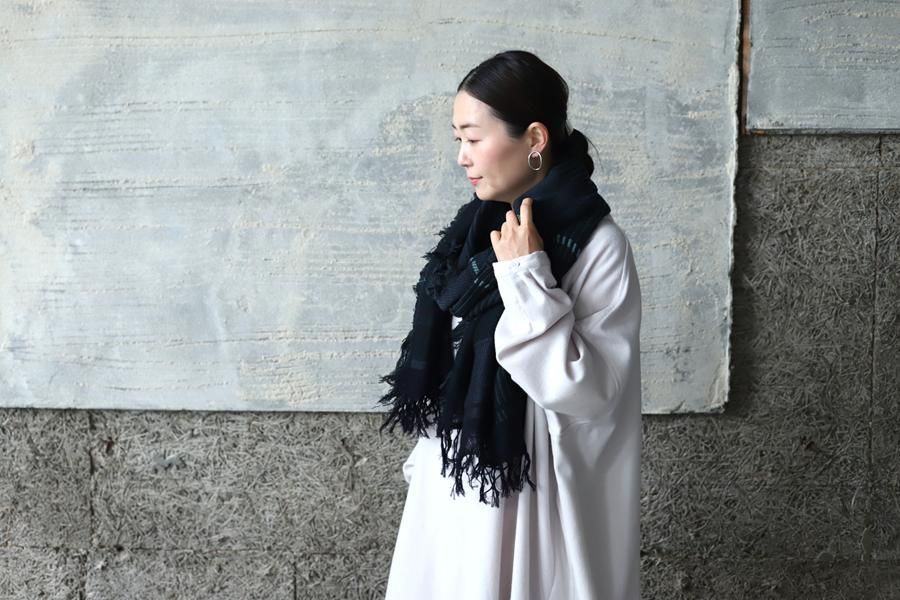 tamaki niime（タマキ ニイメ）玉木新雌 JQ shawl MIDDLE 05