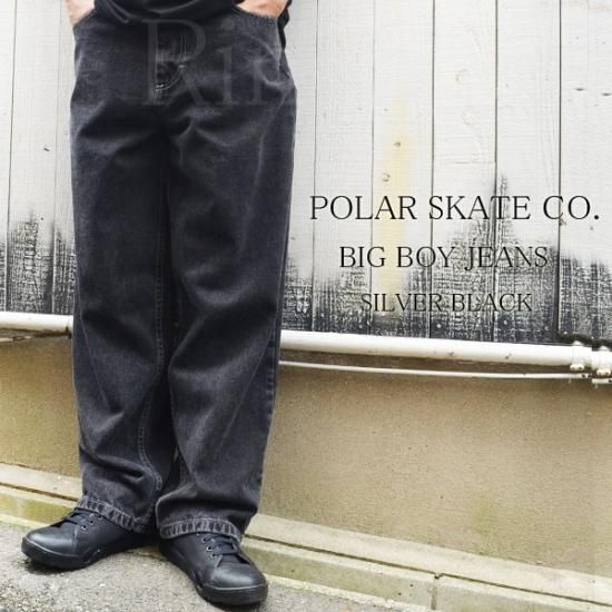 POLAR SKATE CO. BIG BOY JEANS SILVER BLACK