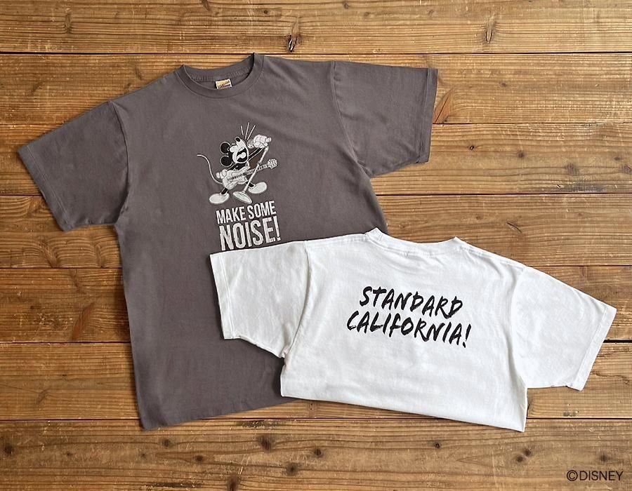 スタンダードカリフォルニア ホワイト ミッキーTシャツ Disney