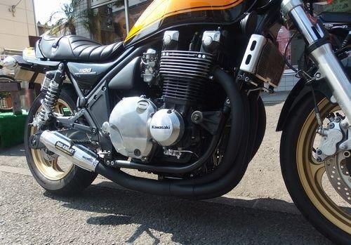 ゼファー1100 MID-KNIGHTモナカマフラー - 【公式】MISTY/旧車・絶版車