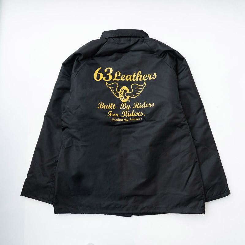 63Leathers original Boa Lining Nylon Coach Jacket.
