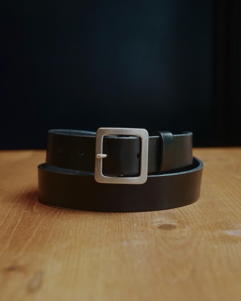 MEDIUM square buckle belt】 - Time is on