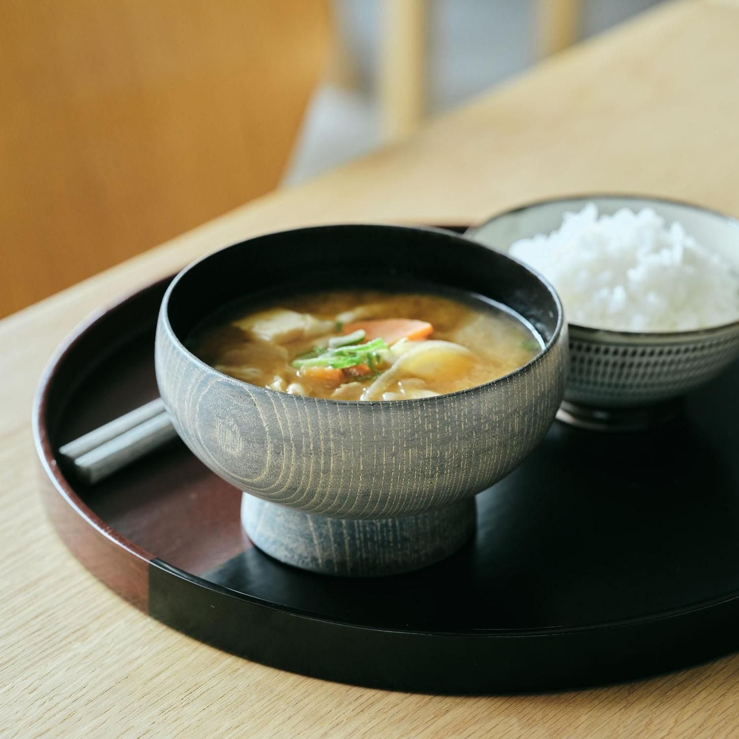 keshiki】欅 漆塗 布袋椀（大/小） - SAVA!STORE