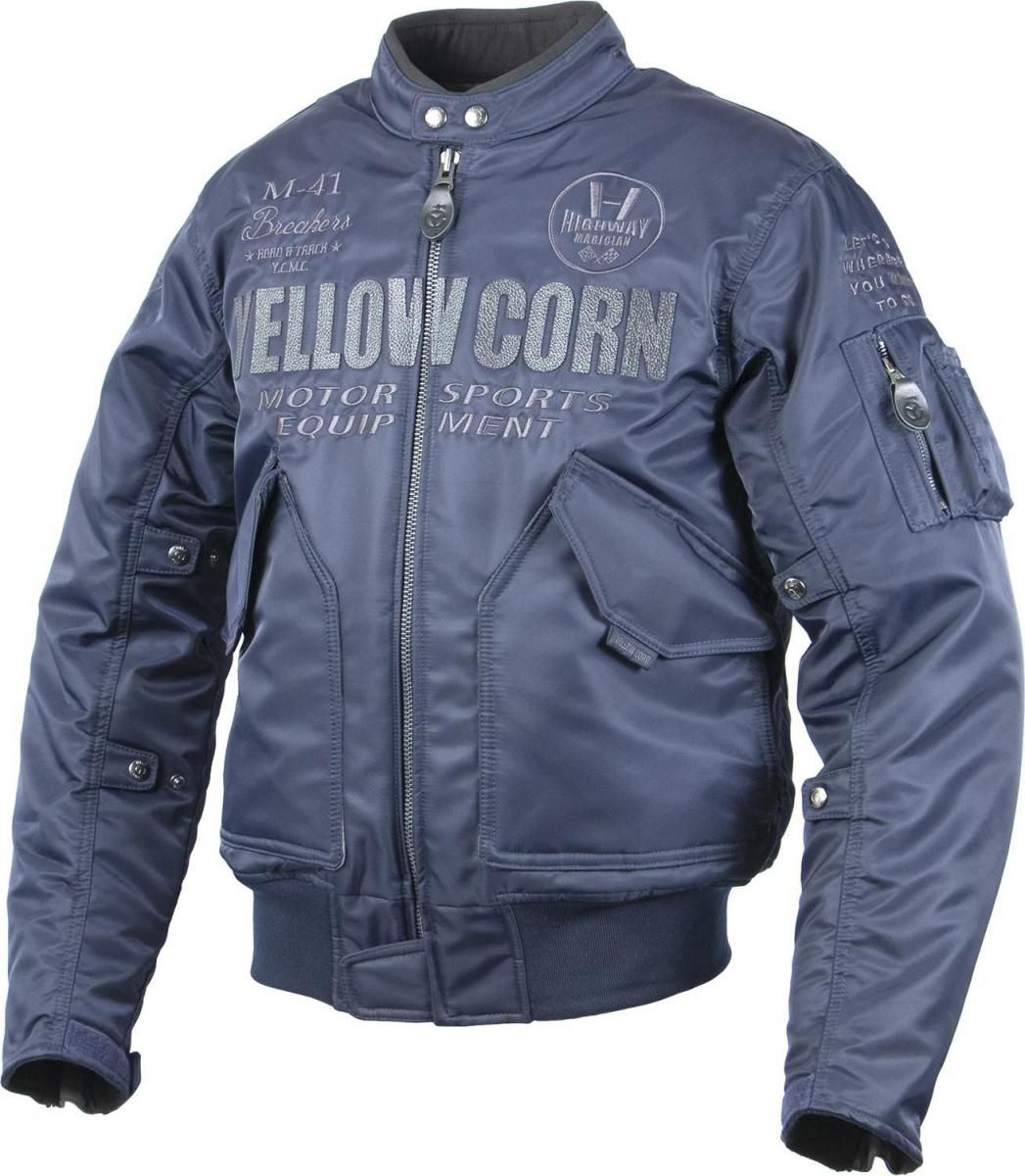 YB5302 WINTER JACKET 【BLACK/IVORY】 - YELLOW CORN Official web shop