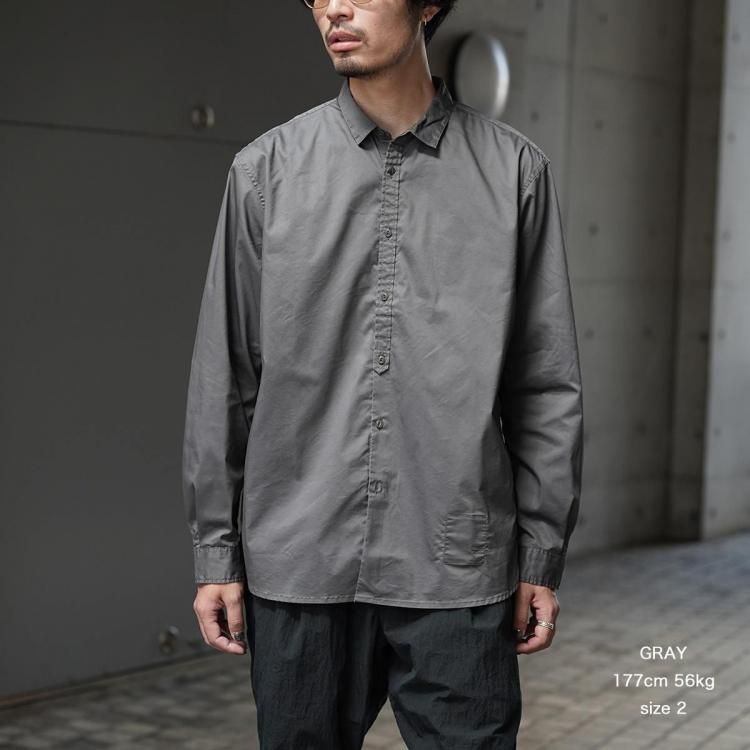 ノンネイティブ nonnative 25aw ストレンジャーシャツ コットン
