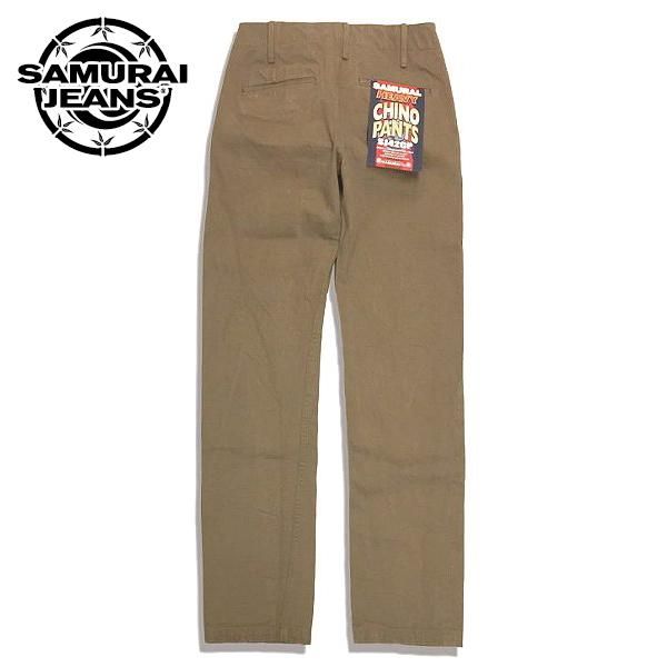 サムライジーンズ SAMURAI JEANS 硫化染め ヘビーチノパンツ SJ42CP