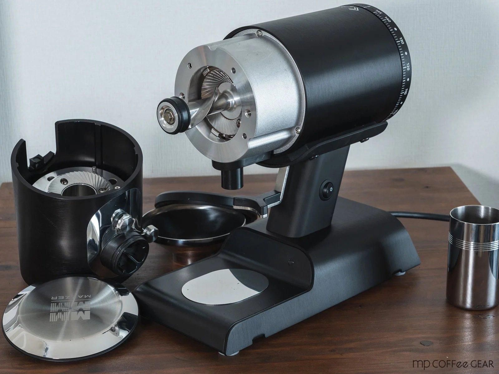 取寄品】MAZZER（マッツァ）グラインダー Philos(フィロス) SILVER