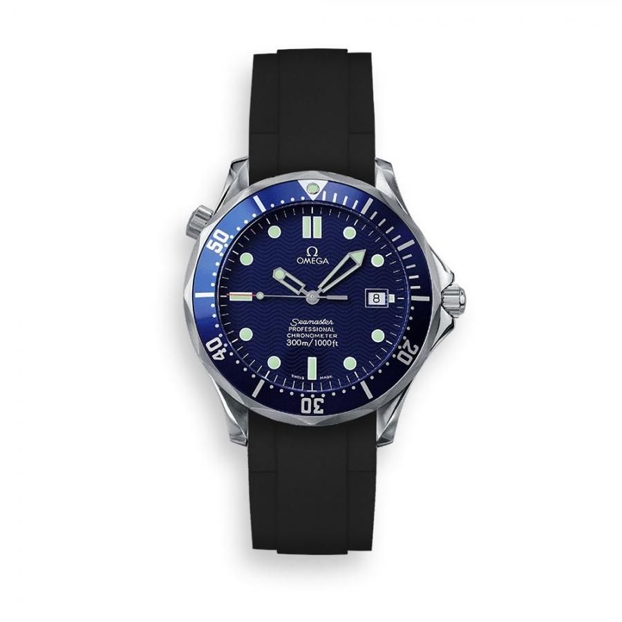ラバーベルト：シーマスター ダイバー300M ”ジェームズ・ボンド” OMEGA