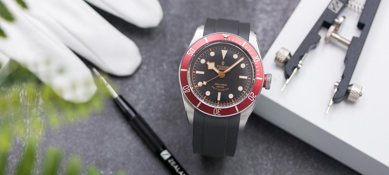 チューダー用ラバーベルト（ZEALANDE社製）【EBISU LEATHERオンライン