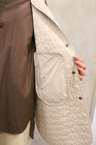Le glazik ル グラジック キルティング ロングベスト