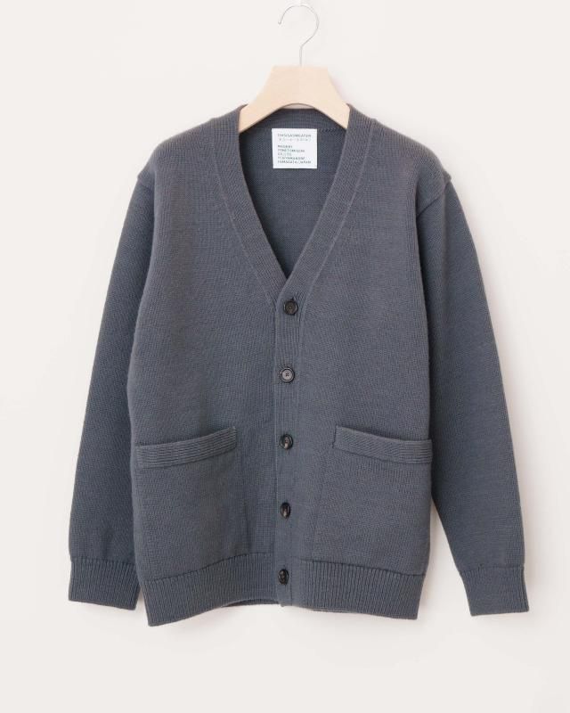 A1 : A SWEATER IS ORDINARY. Cardigan - BLACK - Yonetomi STORE