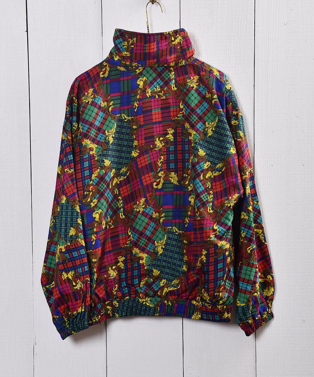 マルチ チェック ナイロン ジャケット ｜Multi Check Nylon Jacket