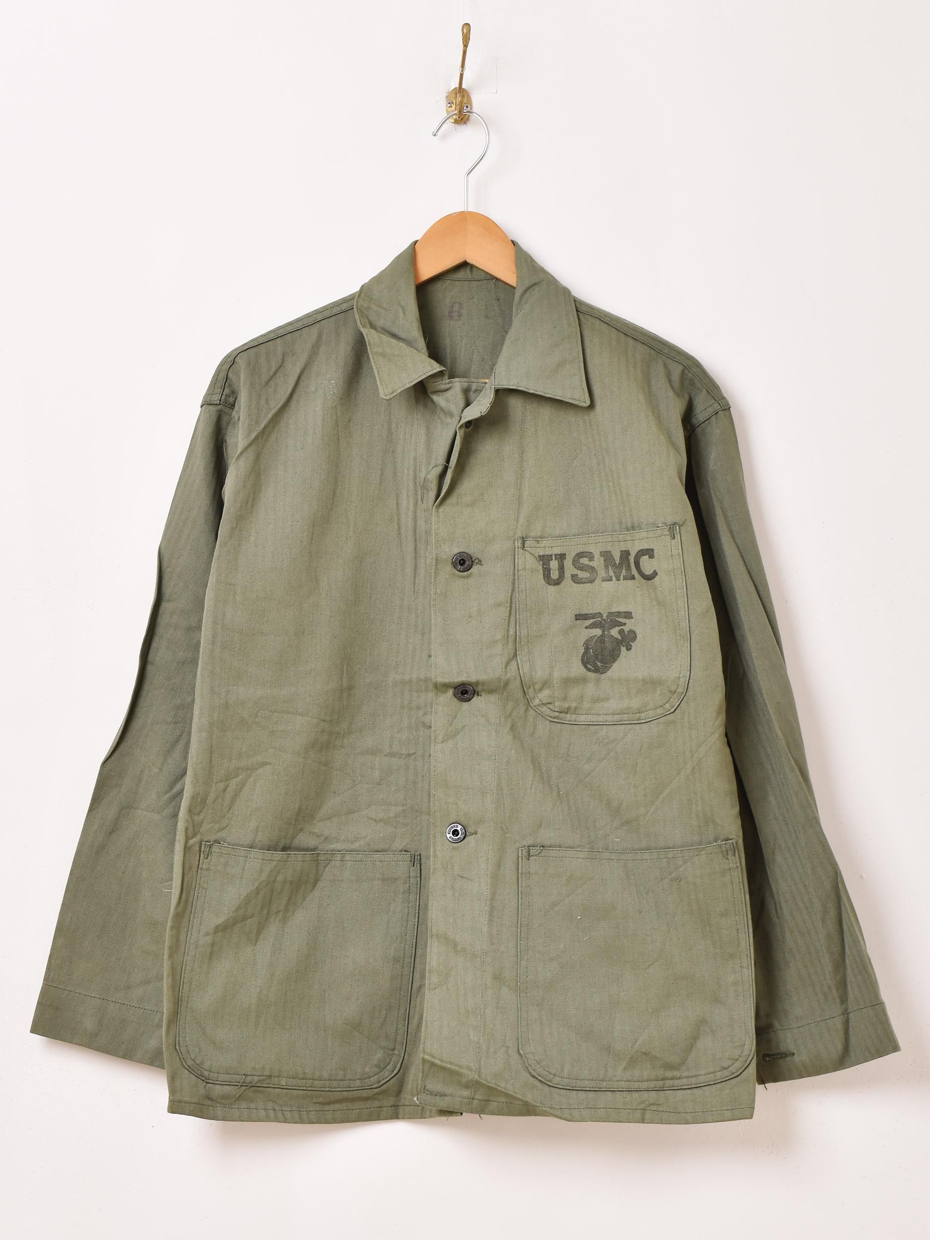 40's USMC P-47 HBT Jacket | ミリタリージャケット - 古着屋