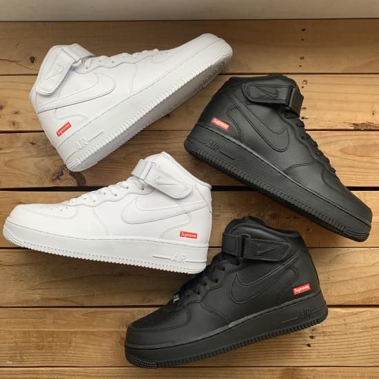 Supreme x Nike Air Force 1 Mid | 人気スニーカー - New York Storage