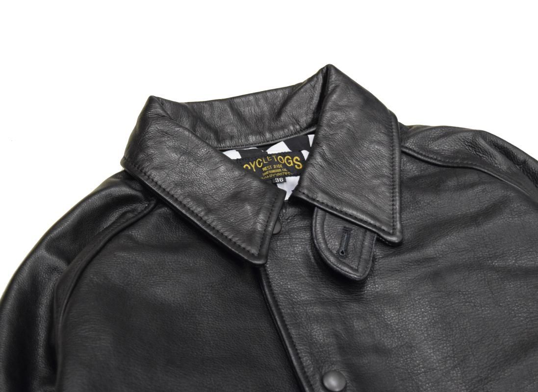 WESTRIDE/ウエストライド】レザージャケット/SPEEDWAY COACH JACKET