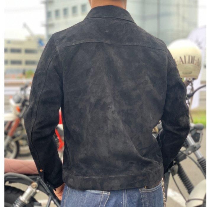 Y'2 LEATHER/ワイツーレザー】レザージャケット/ HORSE SUEDE WWII