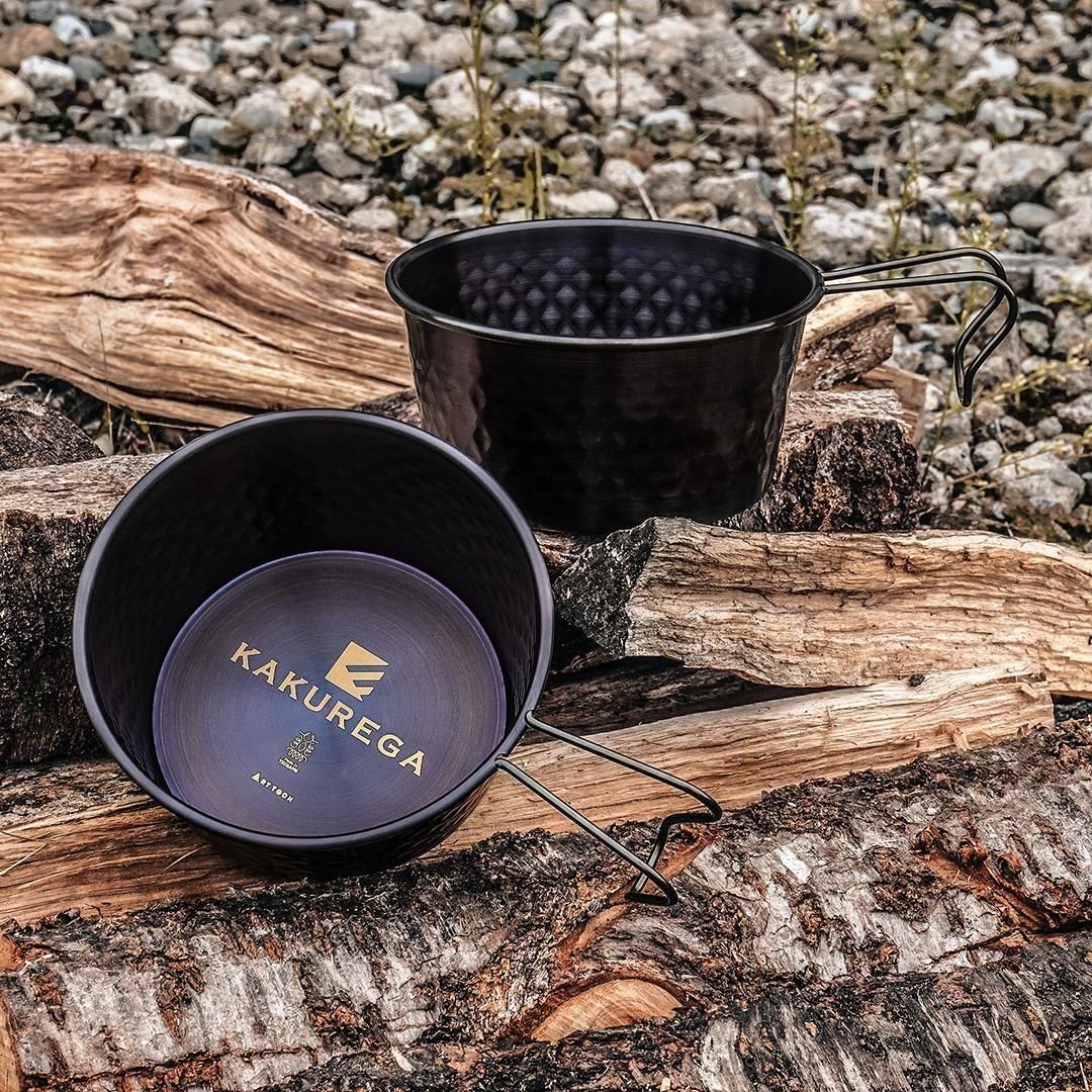 KAKUREGA ロッキーカップ | ステンレス パープル発色 - 角の道具屋 本店