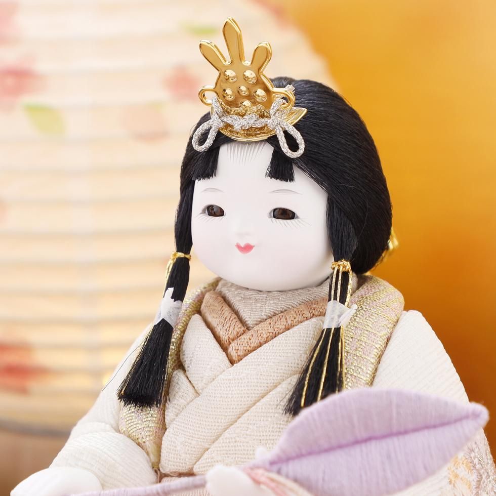 雛人形（ひな人形）「sakura」｜鈴木晃隆 五人飾り｜コンパクトな木目