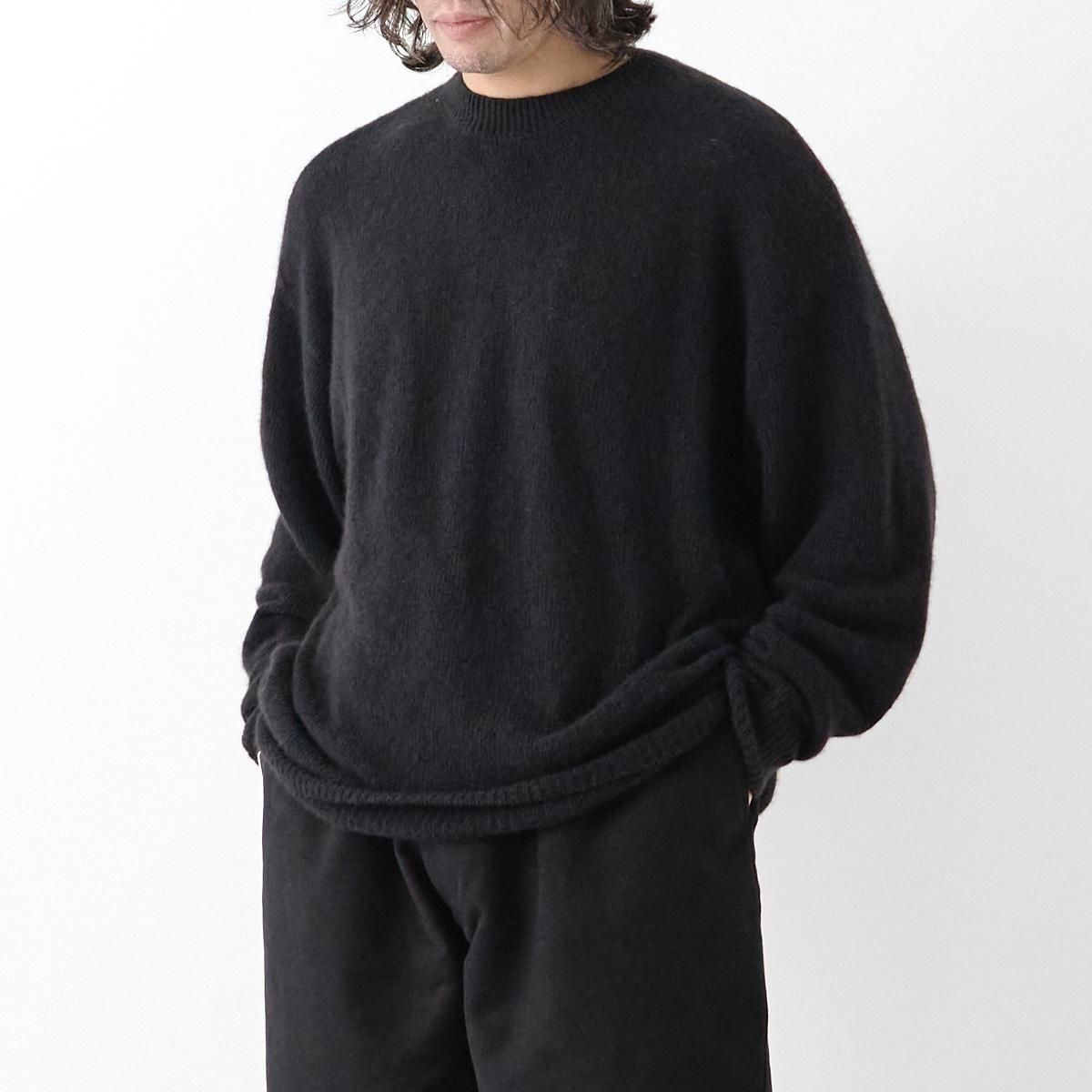 COMOLI / カシミヤ製品染クルーネックニット- dieci｜online shop
