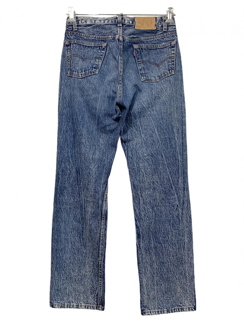 USA製 90s Levi's 501 Chemical Wash Denim Pants 青 W31×L30 Levis