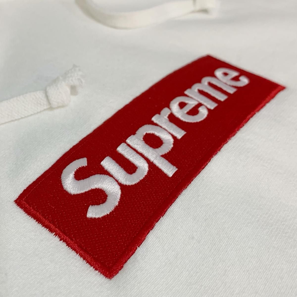 新品 21AW SUPREME Box Logo Hooded Sweatshirt 白 XL シュプリーム