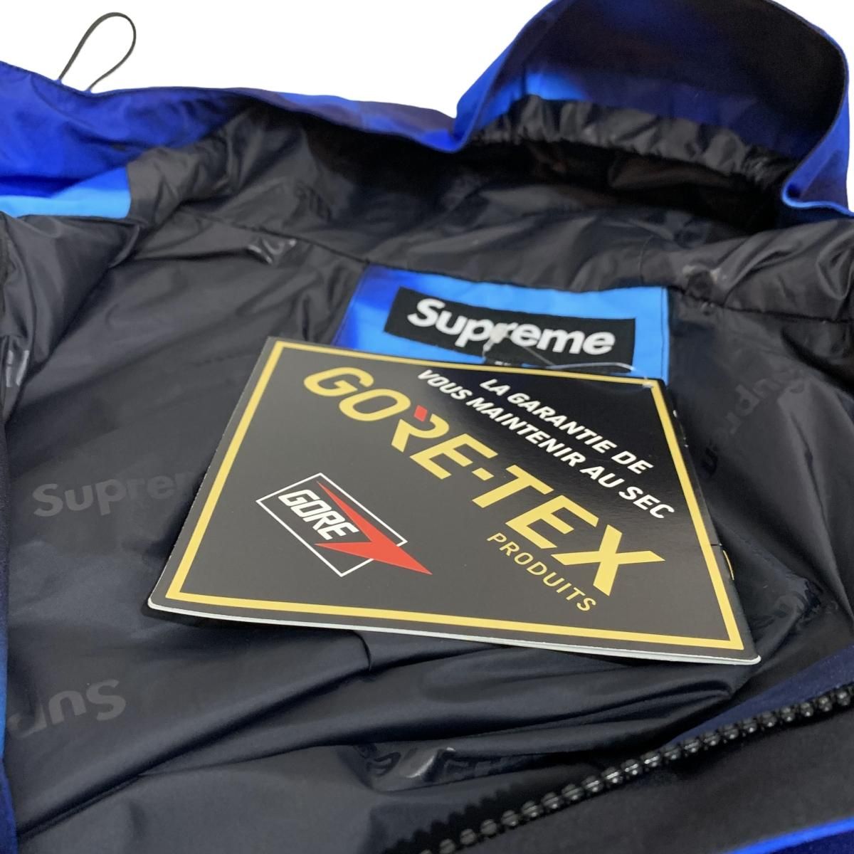 新品 21AW SUPREME Nas and DMX Gore-Tex Shell Jacket 青 XL