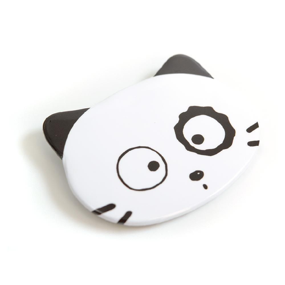 ねこ型缶バッジ（ノラ）TA - タマ＆フレンズ 公式オンラインショップ