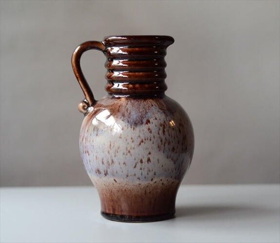 ヴィンテージ 西ドイツ製 Scheurich 陶器 花瓶