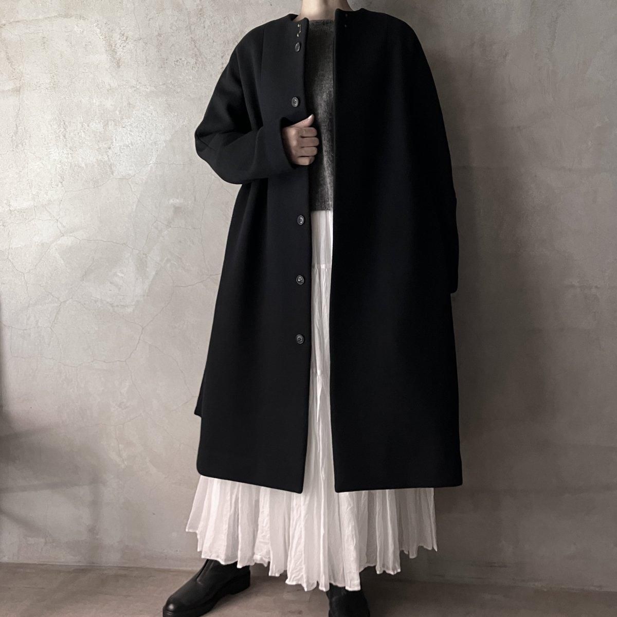 suzuki takayuki no-collar coat（スズキタカユキ ノーカラーコート