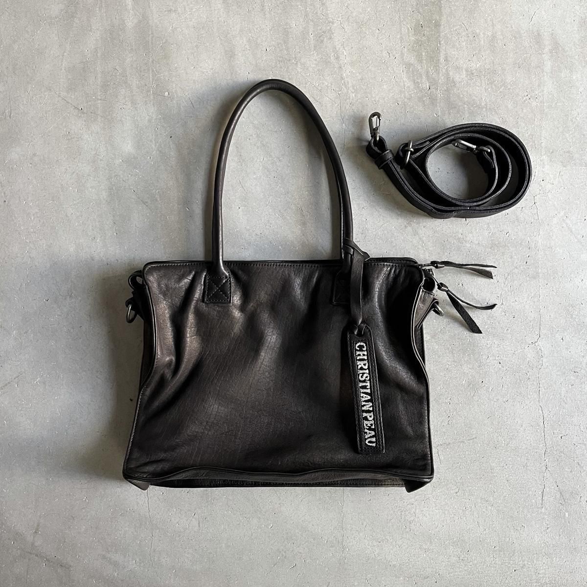 CHRISTIAN PEAU 06347-1 CP（ クリスチャン ポー バッグ）BLACK - JeJe