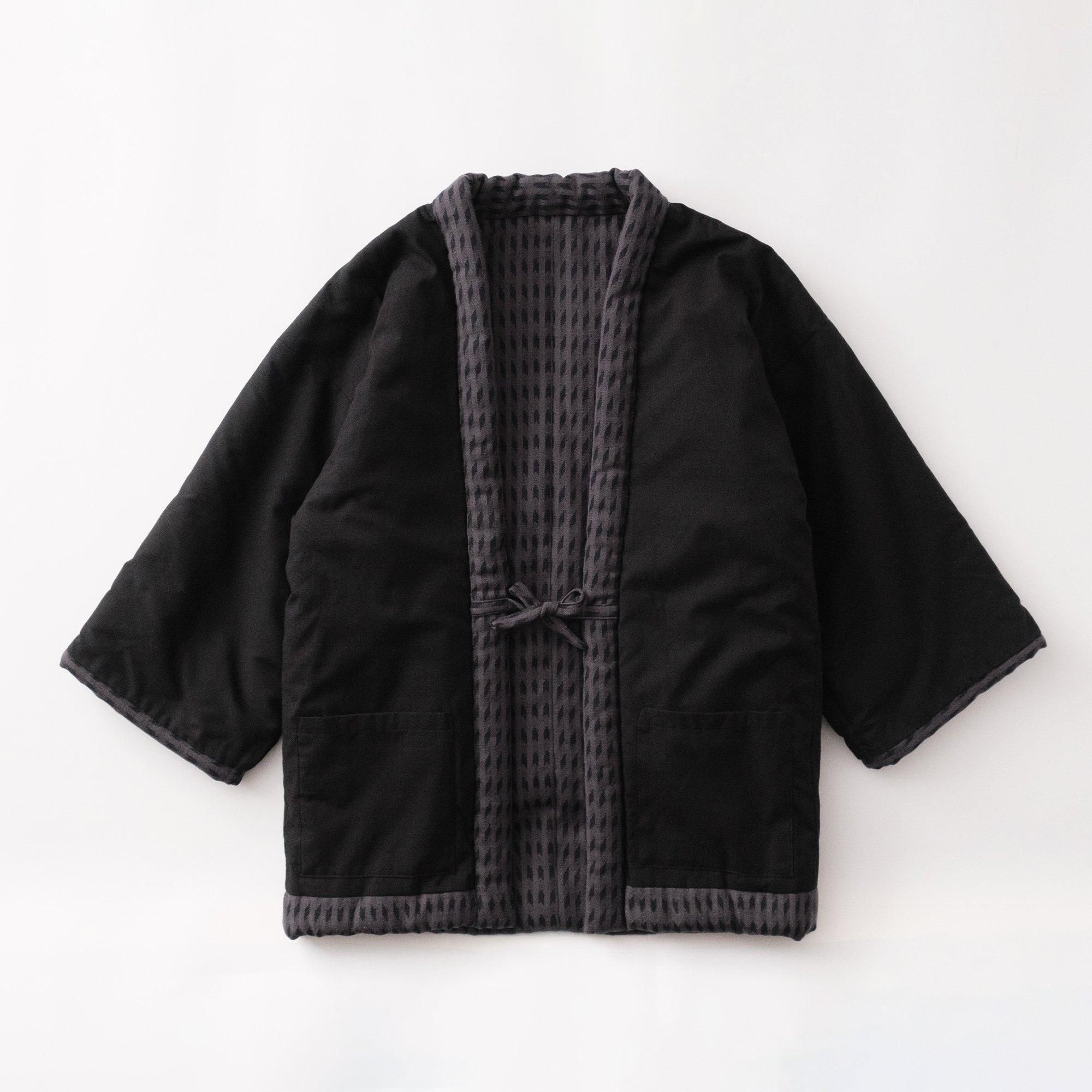 宮田織物 はんてん 半纏 [白鷹袢天・グレー] 男女兼用【完売