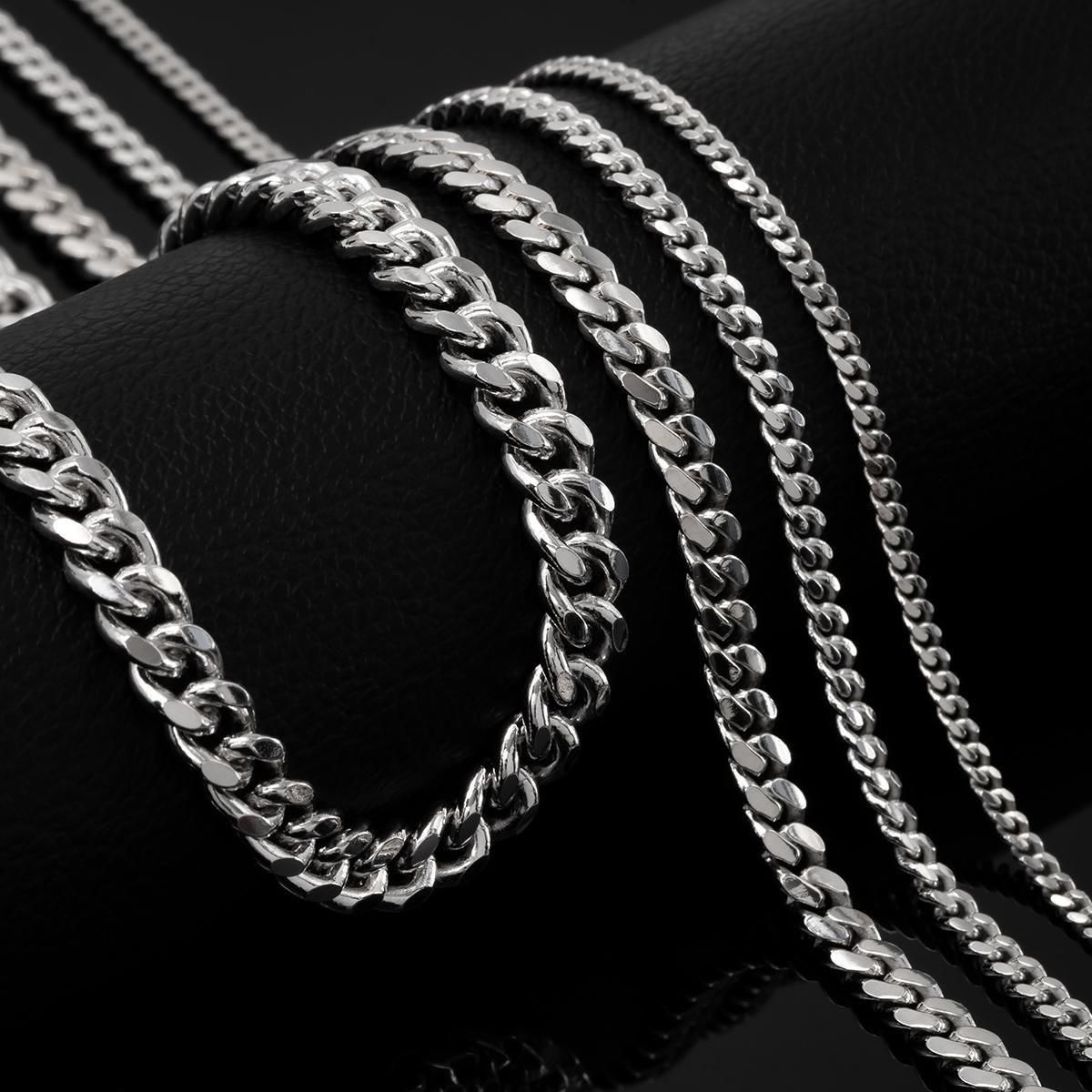 シルバー マイアミネックレス 幅2mm 40cm-60cm 060KDO2 - AVALANCHE