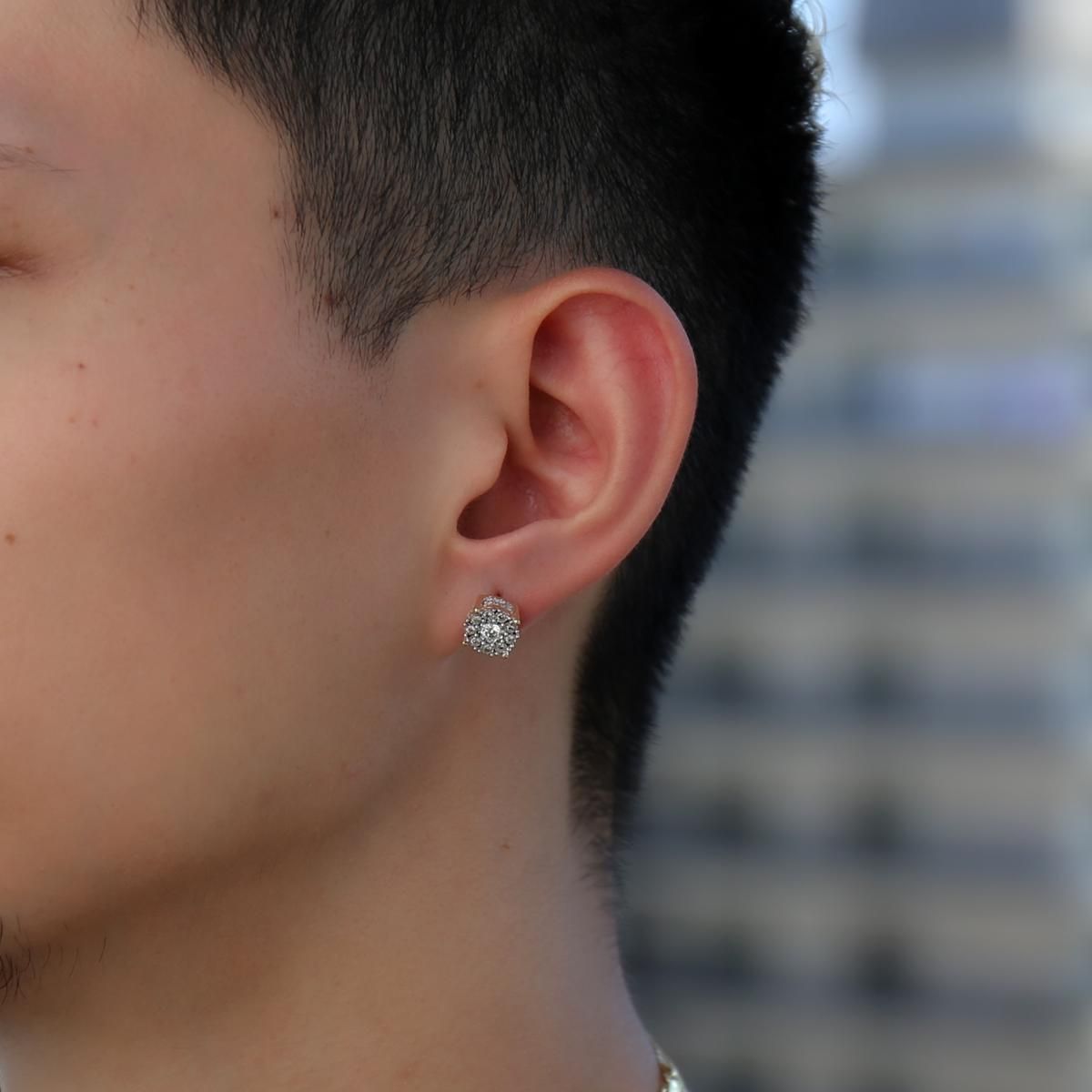 ダイヤモンド 10K イエローゴールド ピアス 9mm AER3552Y - AVALANCHE