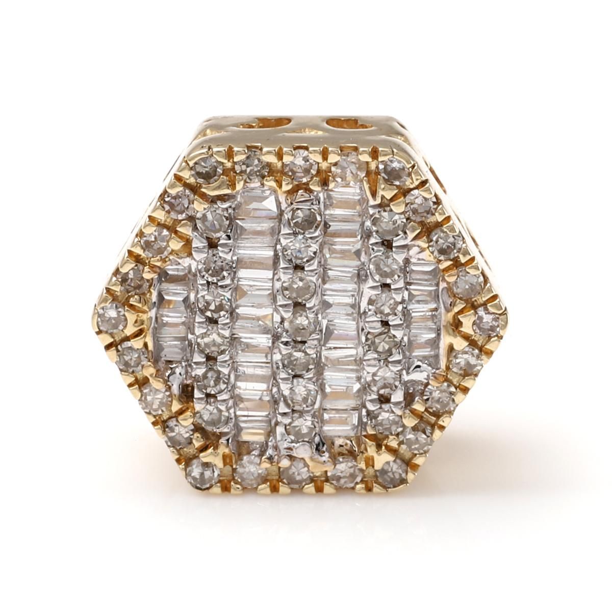 ダイヤモンド 10K イエローゴールド ピアス A0130004-YG - AVALANCHE