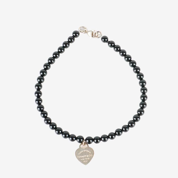 TIFFANY ティファニー リターントゥハートオニキスブレスレット