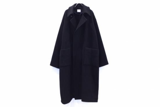 ATHA | アタ DOUBLE MELTON MAXI COAT(NAVY) / メルトンマキシコート