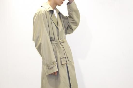 Blanc YM / Silk Grosgrain Trench Coat(GOLD)通販サイト - 京都取扱い