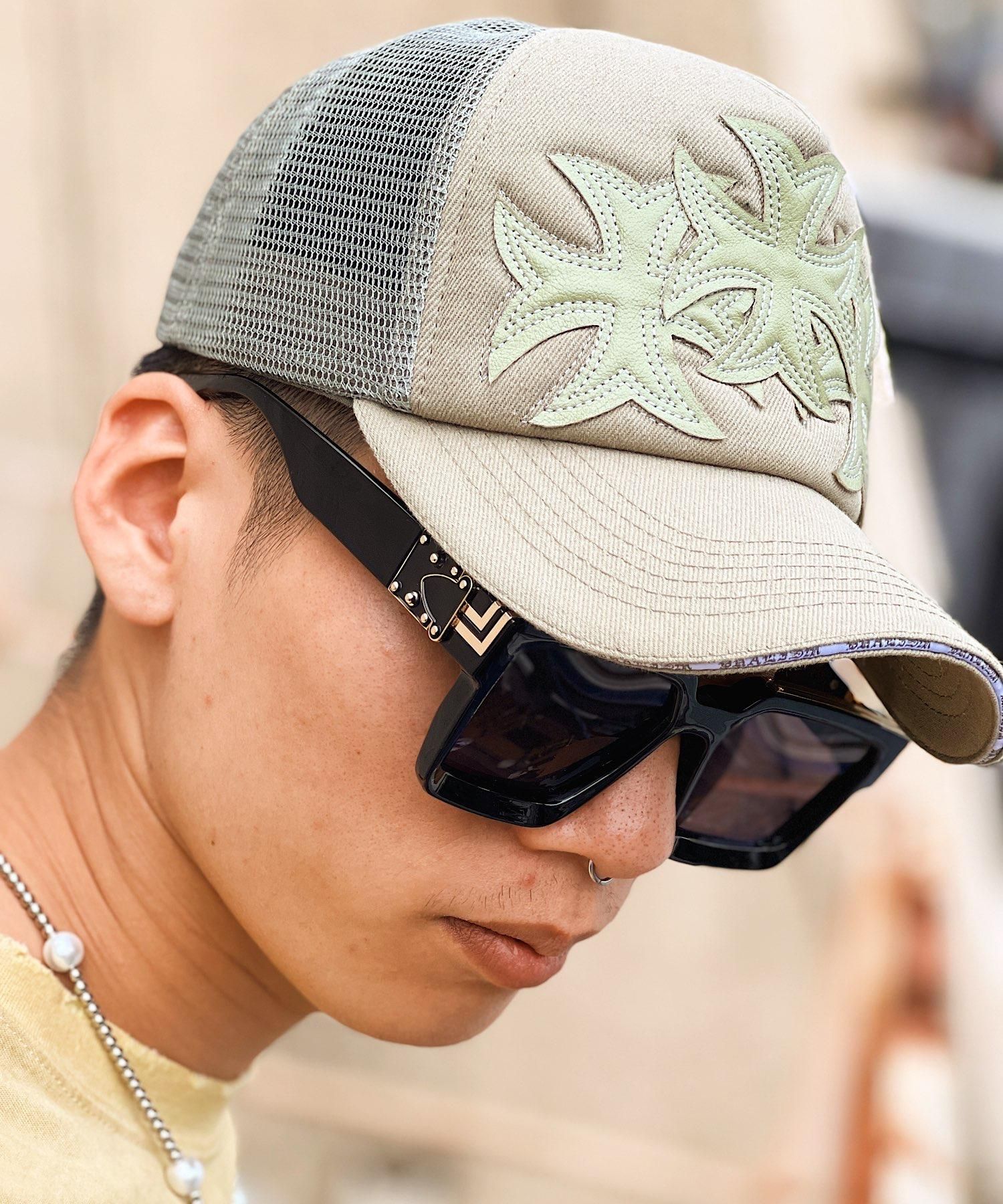 DUALISM/DLSM(デュアリズム)キャップ TRIVAL CROSS PATCH MESH CAP