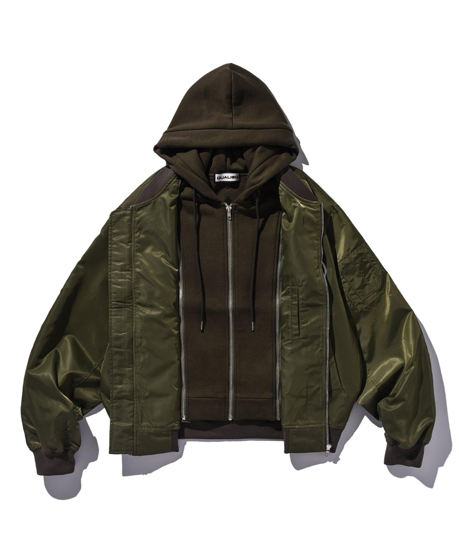 DUALISM/DLSM(デュアリズム) ジャケット BOOMERANG LOGO 2WAY MA-1