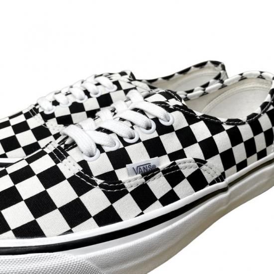 23.5cm】VANS/Authentic 44 DX(ANAHEIM FACTORY)Chekerboard Black