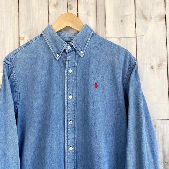 夕陽のTシャツ】”POLO COUNTRY” DENIM SHIRTS/ポロカントリー デニム